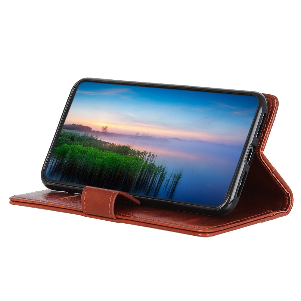 For Samsung Galaxy F34 5G M34 5G Wallet Stand Phone Case PU Leather Brass Button Decor Phone Cover For Samsung Galaxy F34 5G M34 5G Wallet Stand Phone Case PU Leather Brass Button Decor Phone Cover